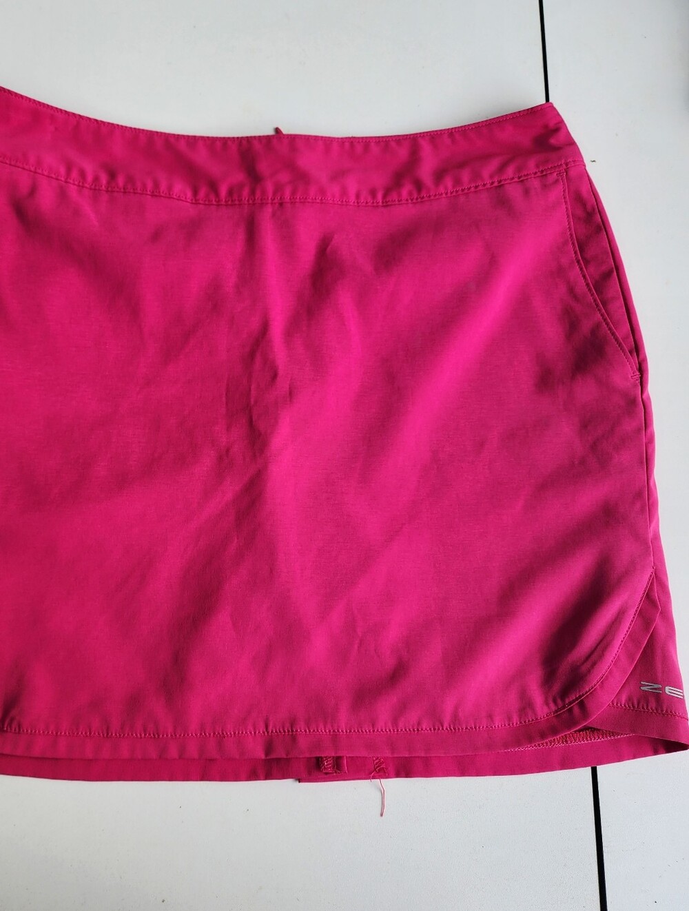 Zero Restriction Skort Pockets Womens Golf Tennis Skort Built In Shorts Pink 8